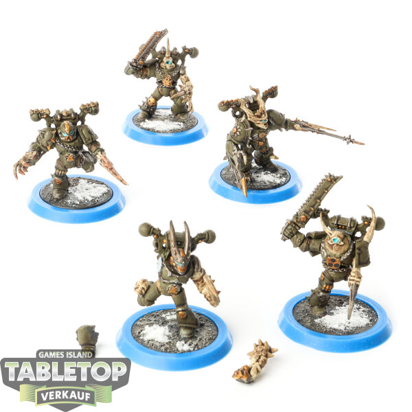 Chaos Space Marines - 5 Possessed - bemalt