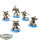 Chaos Space Marines - 5 Possessed - bemalt