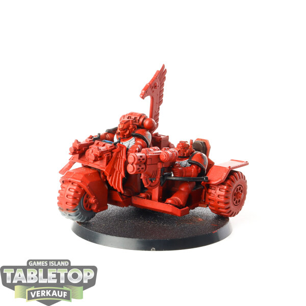 Blood Angels - Attack Bike - teilweise bemalt