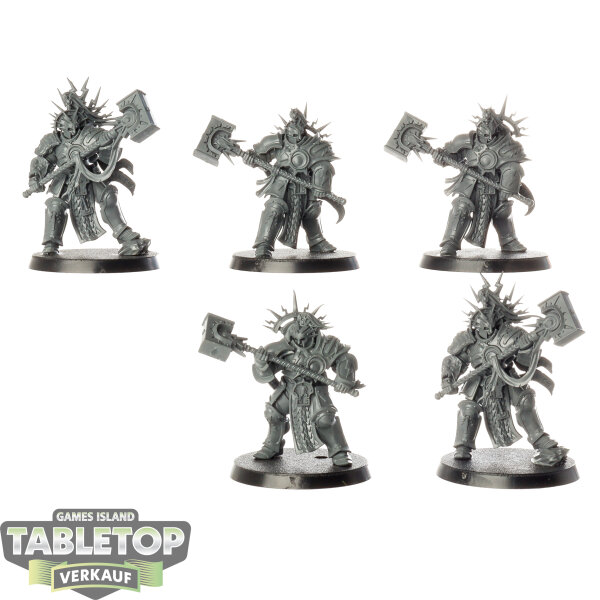 Stormcast Eternals - 5 x Retributors - unbemalt