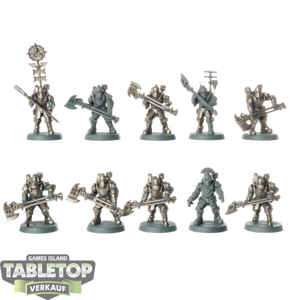 Horus Heresy - 10 x Veletaris Storm Section - teilweise bemalt