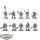 Horus Heresy - 10 x Veletaris Storm Section - teilweise bemalt