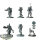 Horus Heresy - 5 x Solar Auxilia Tactical Command Section - teilweise bemalt
