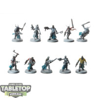 Chaos Space Marines - 10 x Chaos Cultists - teilweise bemalt