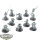 Stormcast Eternals - 10 Vindictors - unbemalt