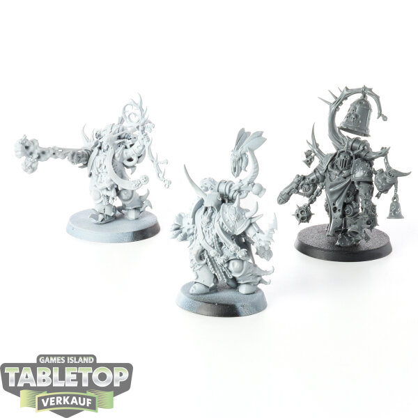 Death Guard - 3 Chosen of Mortarion - grundiert
