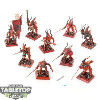 Daemons of Chaos - 9 Bloodletters - bemalt