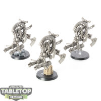 Necrons - 3 Tomb Blades - grundiert