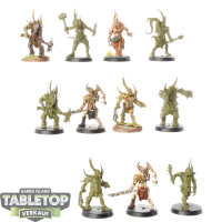 Death Guard - 10 x Poxwalkers - teilweise bemalt
