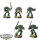 Space Marines - 5 x Assault Marines - bemalt