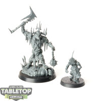 Orruk Warclans - Killaboss with Stab-grot - unbemalt