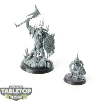 Orruk Warclans - Killaboss with Stab-grot - unbemalt