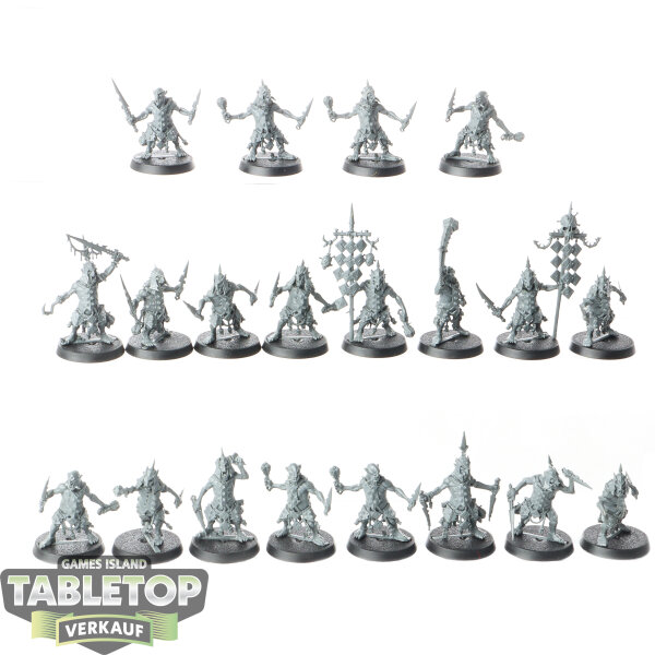Orruk Warclans - 20 Hobgrot Slittaz - unbemalt