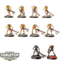 Necrons - 10 Necron Warriors - bemalt