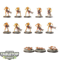 Necrons - 10 Necron Warriors - bemalt