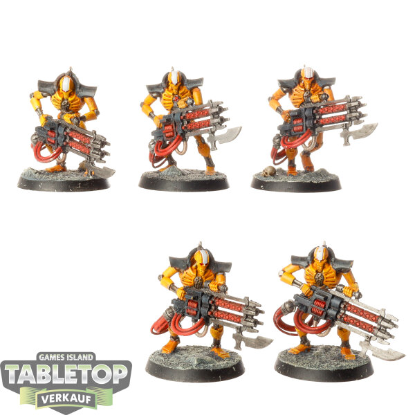 Necrons - 5 Immortals - bemalt