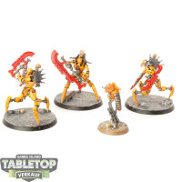 Necrons - 3 Skorpekh Destroyers - bemalt
