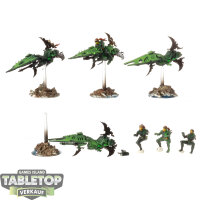 Drukhari - 4 x Reavers - bemalt
