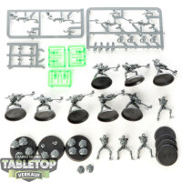 Necrons - 12 x Necron Warriors klassisch - teilweise gebaut