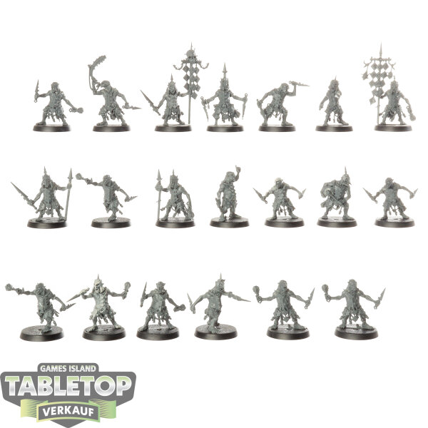 Orruk Warclans - 20 x Hobgrot Slittaz - teilweise bemalt