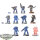 Space Marines - 10 x Intercessors - teilweise bemalt