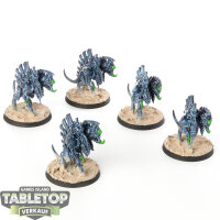 Tyraniden - 5 x Barbgaunts - teilweise bemalt