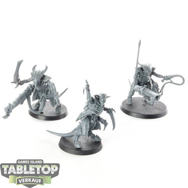 Tyraniden - 3 x Tyranid Warriors - unbemalt