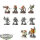 Orks - 10 Boyz - teilweise bemalt