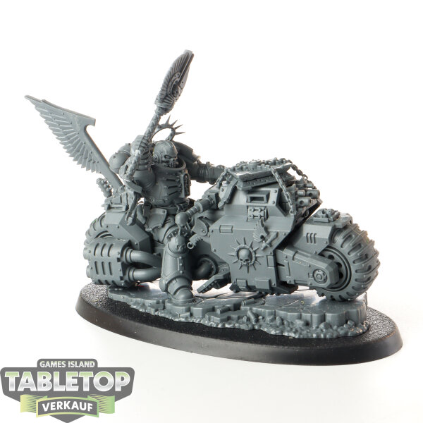 Dark Angels - Primaris Chaplain on Bike - unbemalt