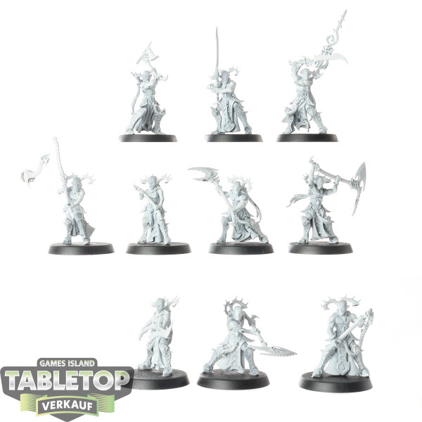 Idoneth Deepkin - 10 x Namarti Thralls - grundiert