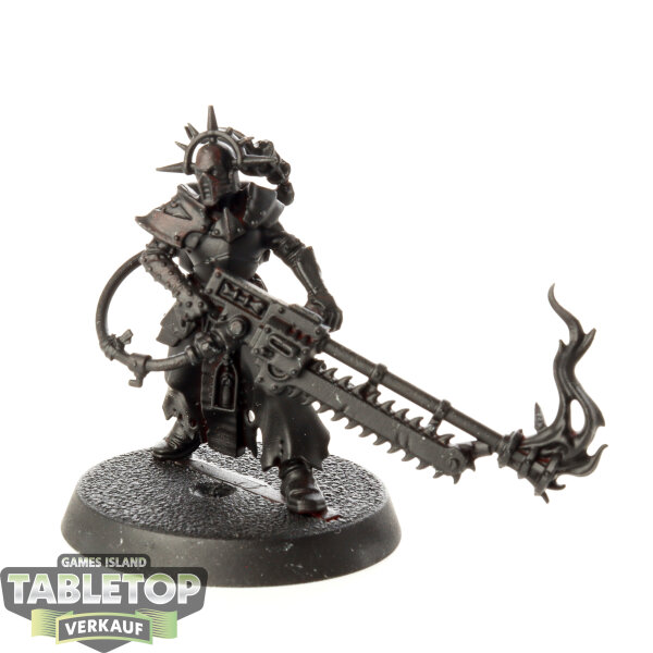 Adepta Sororitas - Ministorum Priest with Vindictor - grundiert