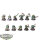 Orks - 11 Ork Boyz - bemalt