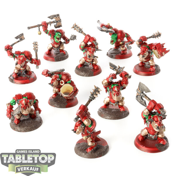 Orruk Warclans - 10 Ardboyz - klassisch - bemalt