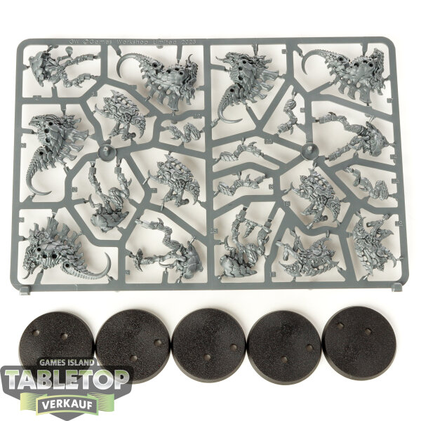 Tyraniden - 5 x Barbgaunts - im Gussrahmen