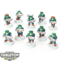 Leagues of Votann - 10 Hearthkyn Warriors - teilweise bemalt