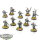 Astra Militarum - 10 Cadian Shock Troops klassisch - bemalt