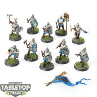 Cities of Sigmar - 10 Freeguild Steelhelms - bemalt