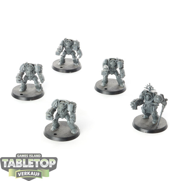Space Marines - 5 x Terminator Squad - unbemalt