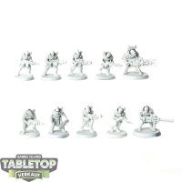 Genestealer Cults - 10 x Neophyte Hybrids - grundiert
