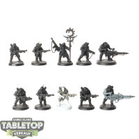 Genestealer Cults - 10 x Neophyte Hybrids - teilweise bemalt