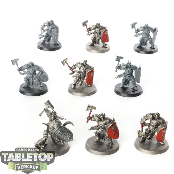 Stormcast Eternals - 9 x Liberators klassisch - teilweise bemalt
