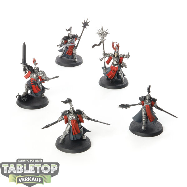 Stormcast Eternals - 5 x Evocators - teilweise bemalt