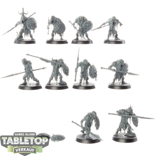 Orruk Warclans - 10 x Gutrippaz - unbemalt