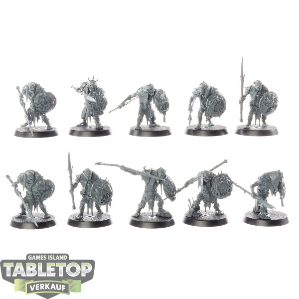 Orruk Warclans - 10 x Gutrippaz - unbemalt