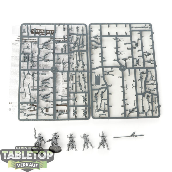 Drukhari - 10 Kabalite Warriors - teilweise gebaut