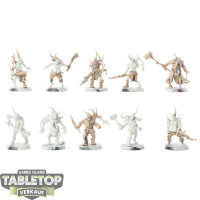 Death Guard - 10 Poxwalkers - teilweise bemalt