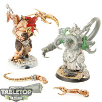 Chaos Space Marines - 2 Chaos Spawn - teilweise bemalt