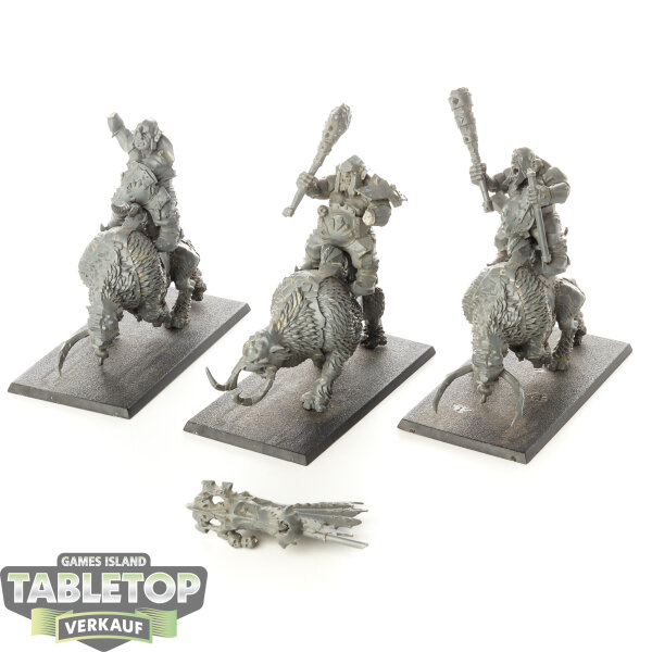 Ogor Mawtribes - 3 Mournfang Pack - unbemalt