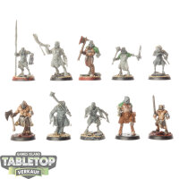 Chaos Space Marines - 10 Chaos Cultists - teilweise bemalt