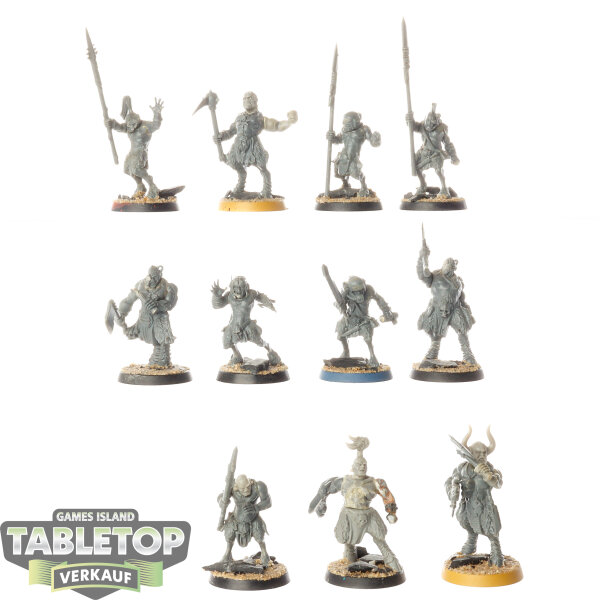 Chaos Space Marines - 11 Chaos Cultists - teilweise bemalt